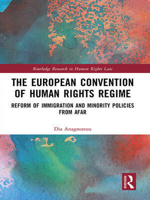 cover image of The European Convention of Human Rights Regime